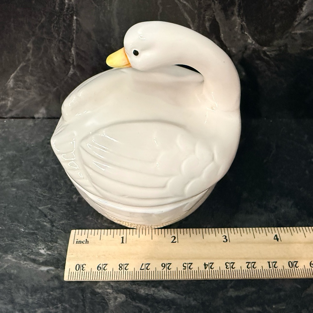 1982 RON GORDON DESIGNS, INC. Swan Trinket Dish - Picture 15 of 15